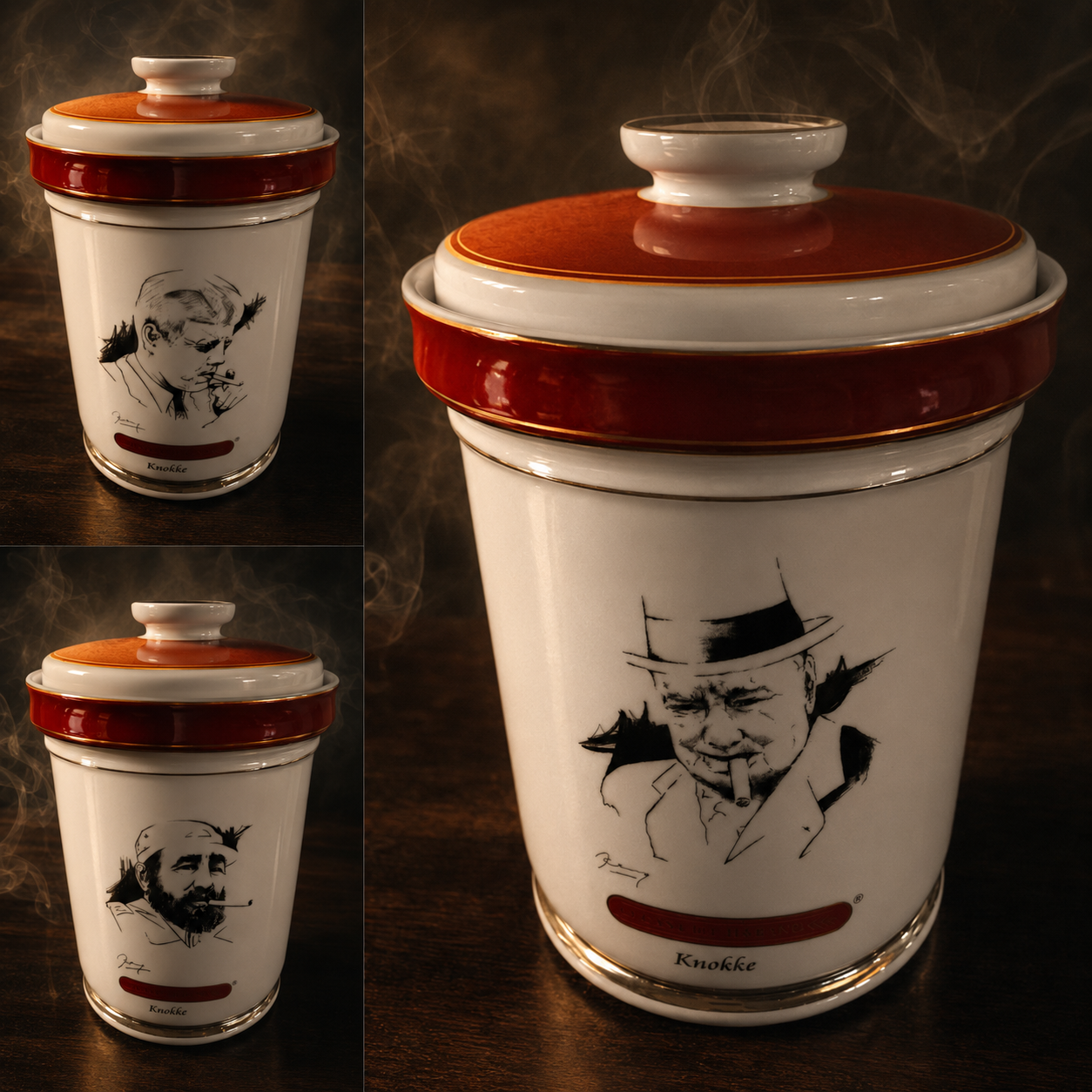 Knokke Portrait Jar
